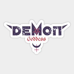 Demon Goddess Sticker